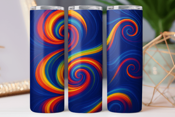 Abstract Pattern Tumbler Wrap 20oz Art: A Designer Review