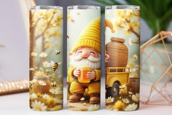 Bee Sunflower Tumbler Wrap 20oz Png Graphics Review