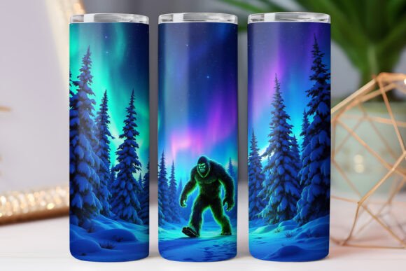 Bigfoot Tumbler Wrap Skinny 20oz Wrap