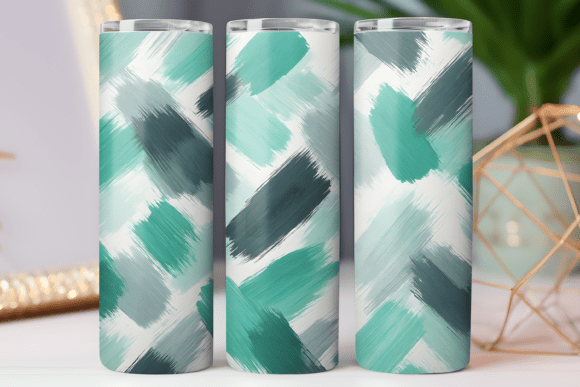 Brush Abstract Pattern Tumbler Wrap 20oz – Freebies Graphics