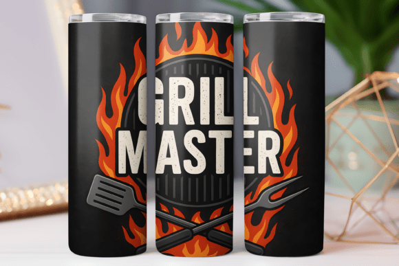 Grill Master Father Tumbler Wrap Graphics Review