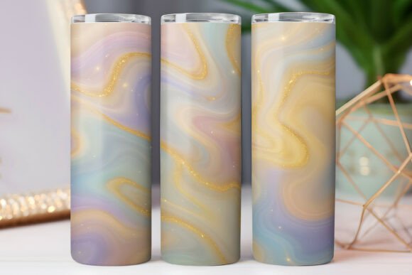 Marble Color Tumbler Wrap Graphics for Crafters