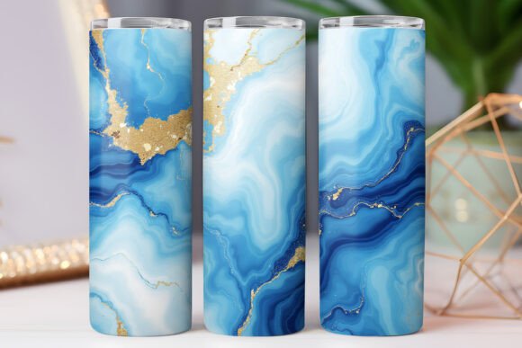 Marble Pattern Tumbler Wrap Graphics Review