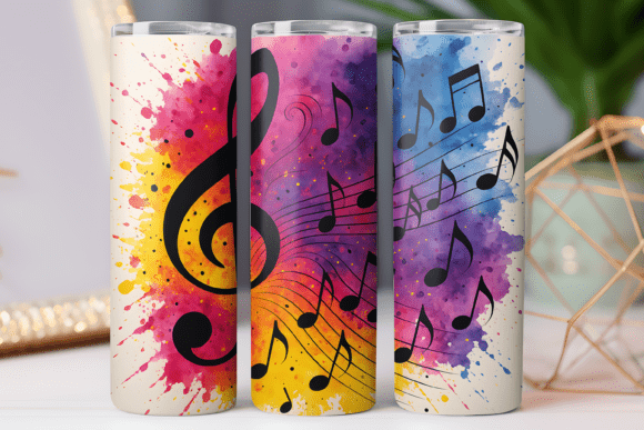 Music Tumbler Wrap Skinny 20oz: Free Graphics Asset Review