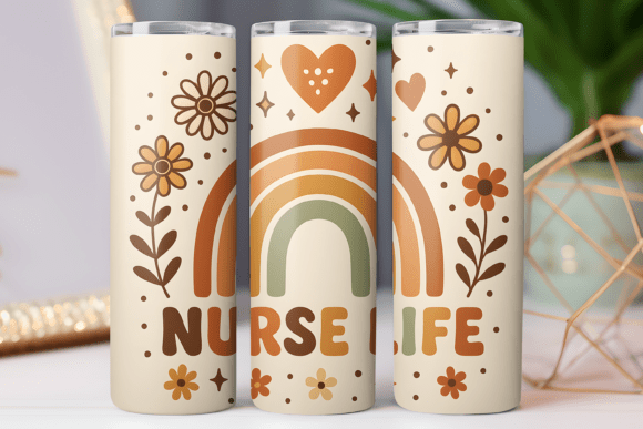 Nurse Life Tumbler Wrap: A Freebies Graphics Review for Brand Builders