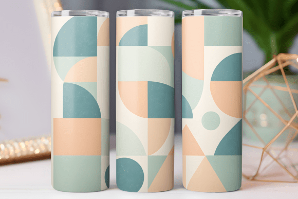 Pattern Tumbler Wrap 20oz Skinny PNG Art: A Graphics Asset Review