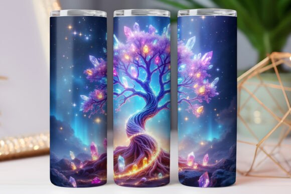 Tree Magical Art Tumbler Wrap: Graphics Freebie Craft Review