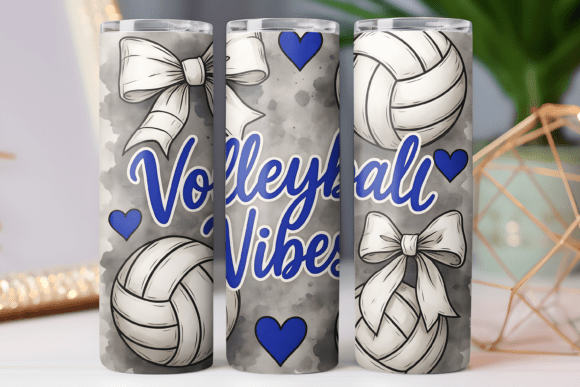 Volleyball Vibes Tumbler Wrap Graphics Review