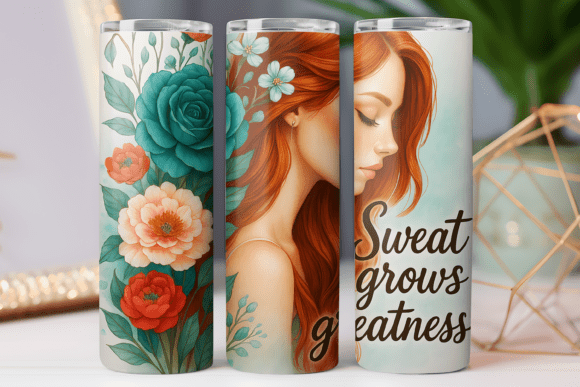 Women Motivational Tumbler Wrap Graphics & Freebies Review